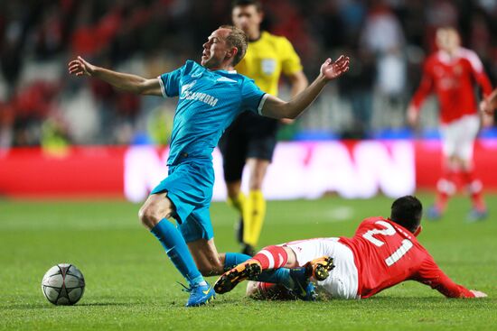 UEFA Champions League. Benfica vs. Zenit