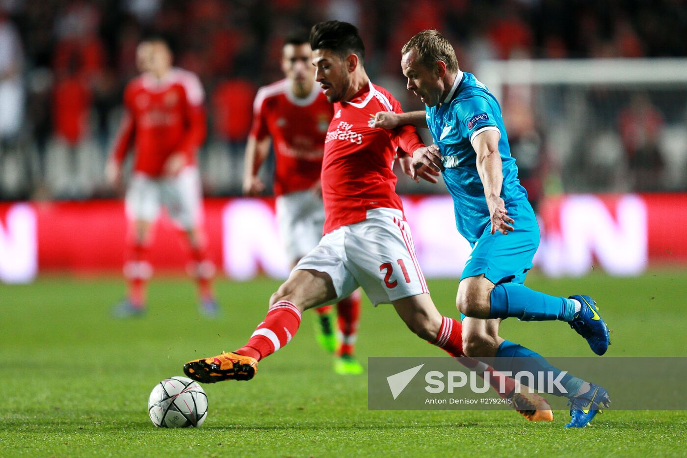 UEFA Champions League. Benfica vs. Zenit