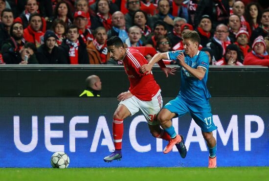 UEFA Champions League. Benfica vs. Zenit