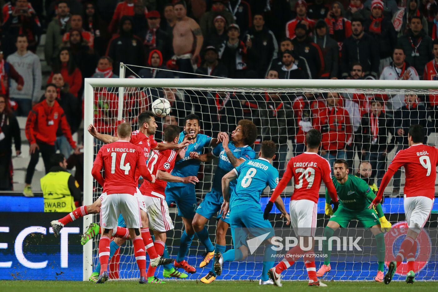 UEFA Champions League. Benfica vs. Zenit