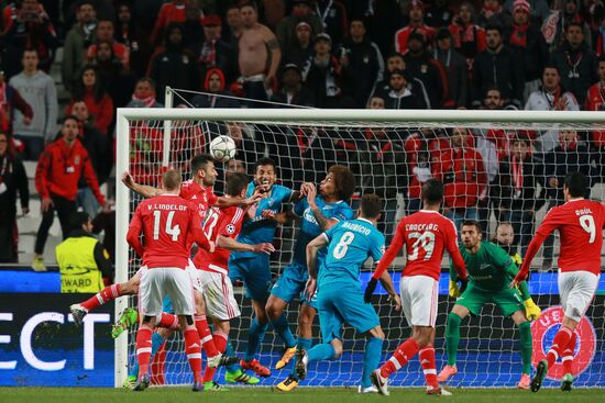 UEFA Champions League. Benfica vs. Zenit