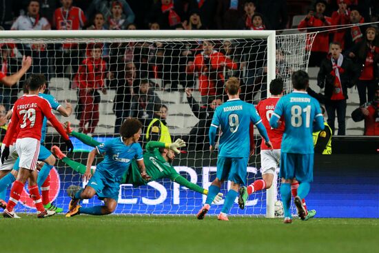 UEFA Champions League. Benfica vs. Zenit