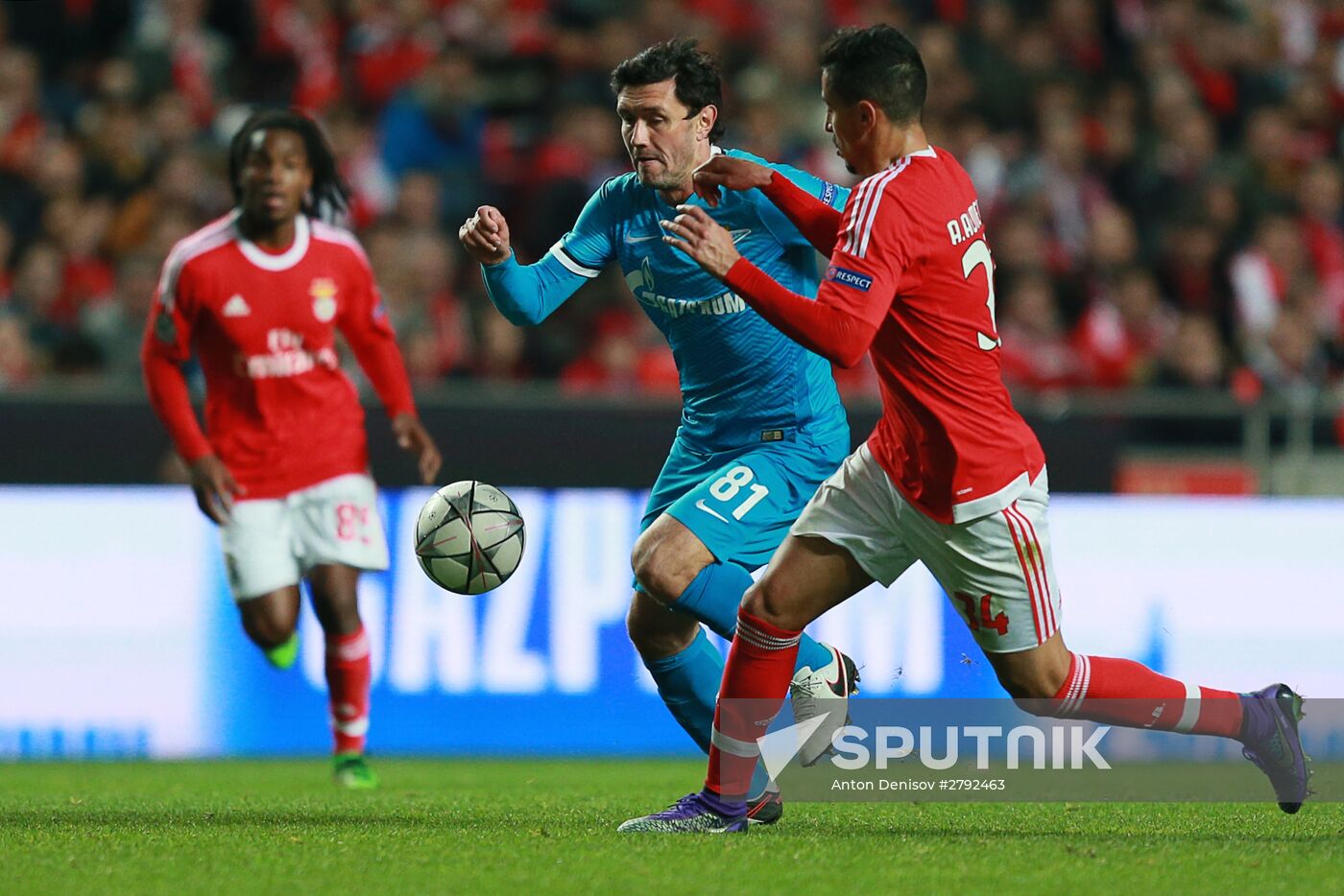 UEFA Champions League. Benfica vs. Zenit