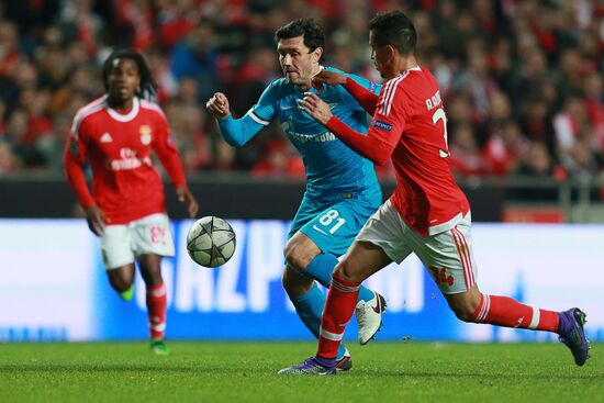 UEFA Champions League. Benfica vs. Zenit