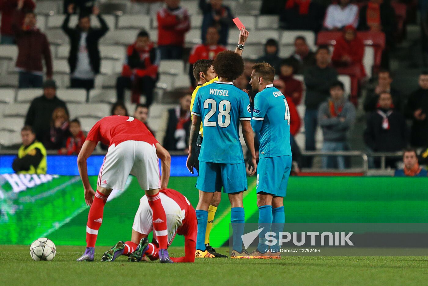 UEFA Champions League. Benfica vs. Zenit