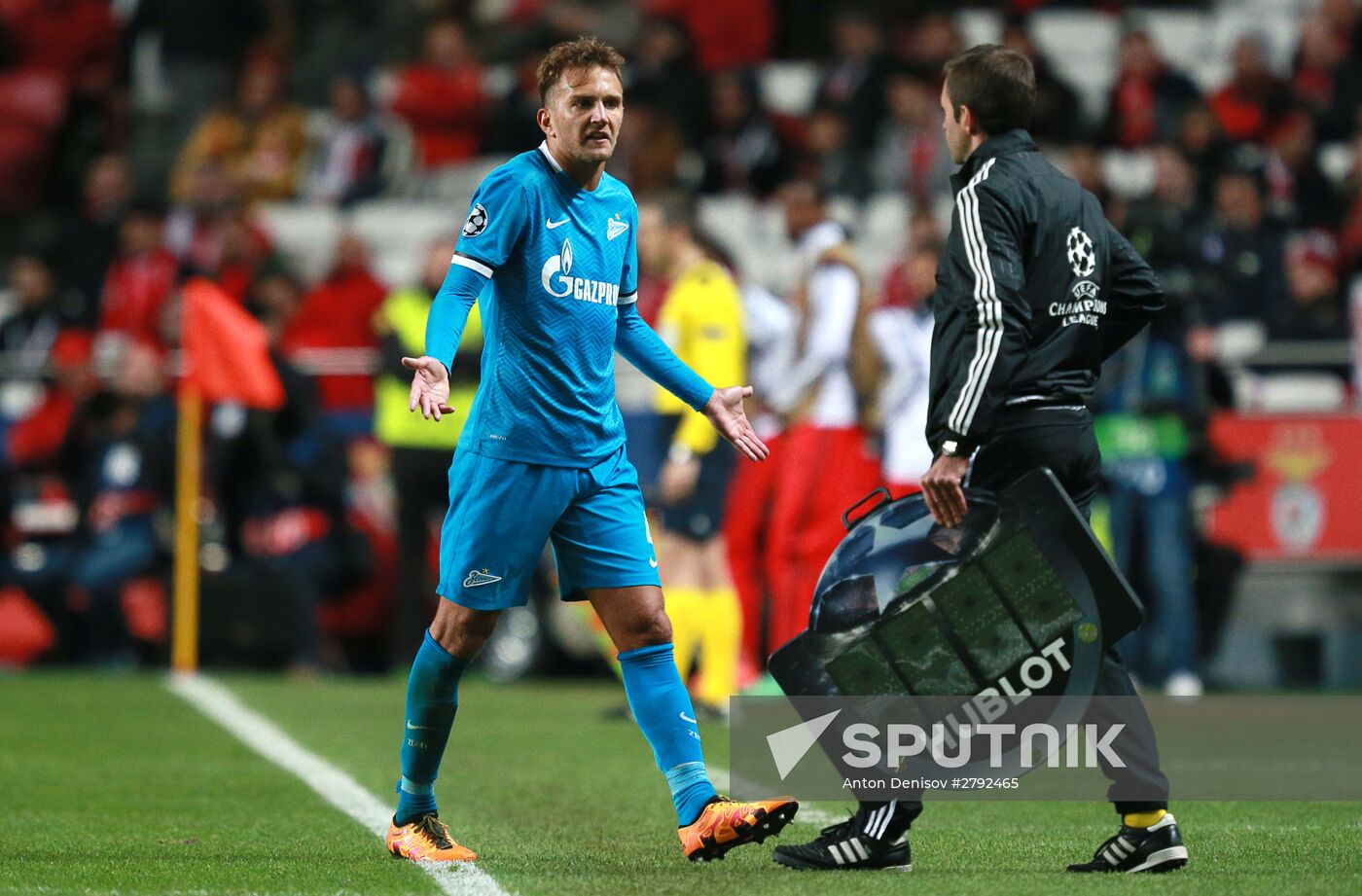 UEFA Champions League. Benfica vs. Zenit