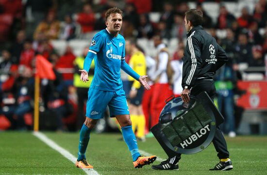 UEFA Champions League. Benfica vs. Zenit