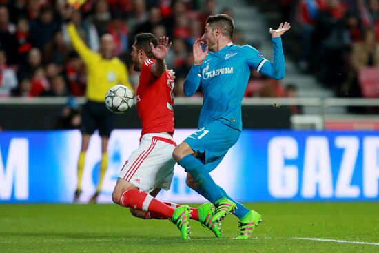 UEFA Champions League. Benfica vs. Zenit