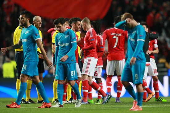 UEFA Champions League. Benfica vs. Zenit