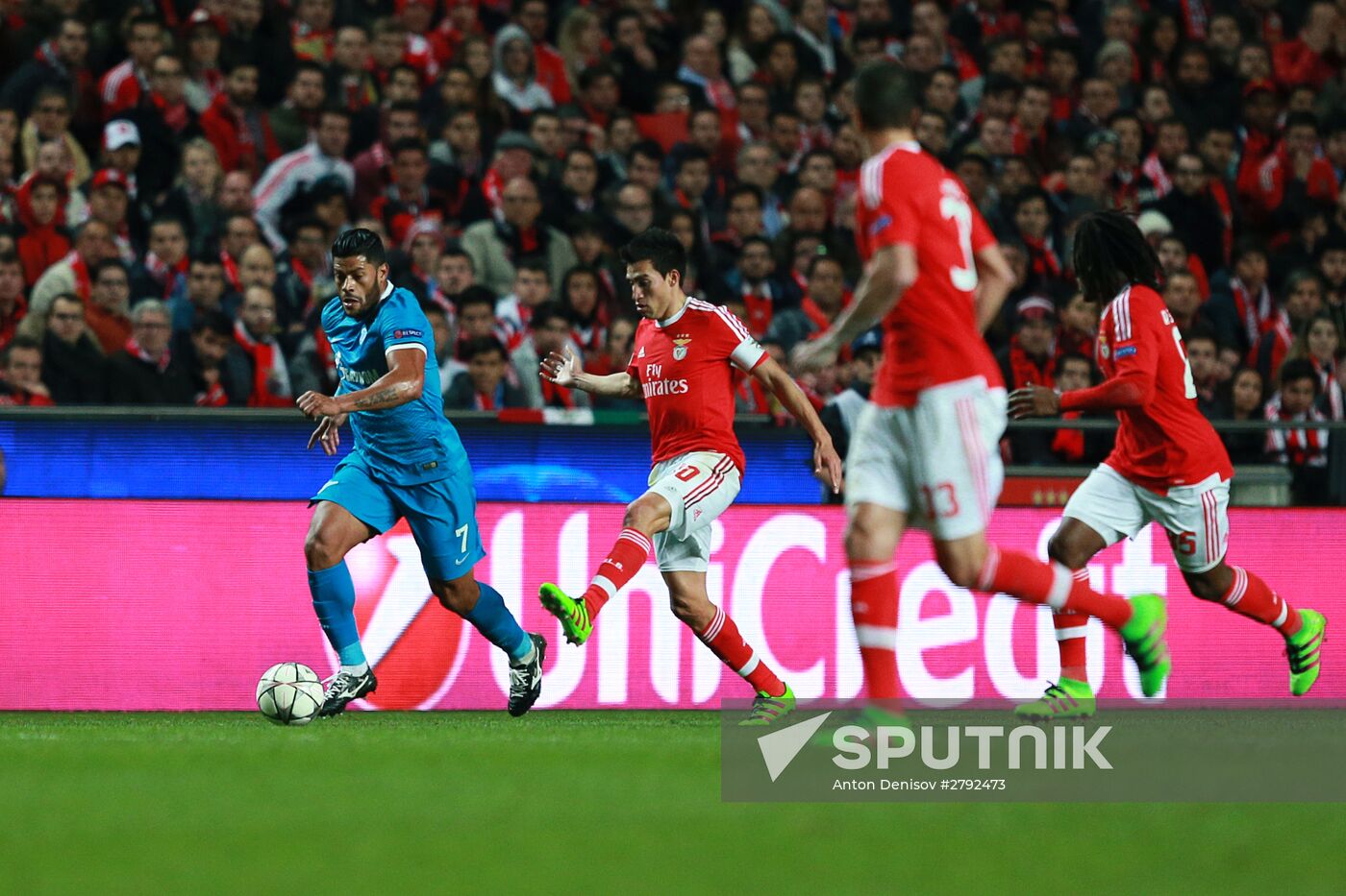 UEFA Champions League. Benfica vs. Zenit