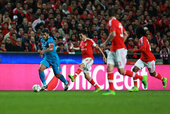 UEFA Champions League. Benfica vs. Zenit