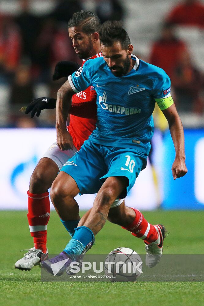 UEFA Champions League. Benfica vs. Zenit