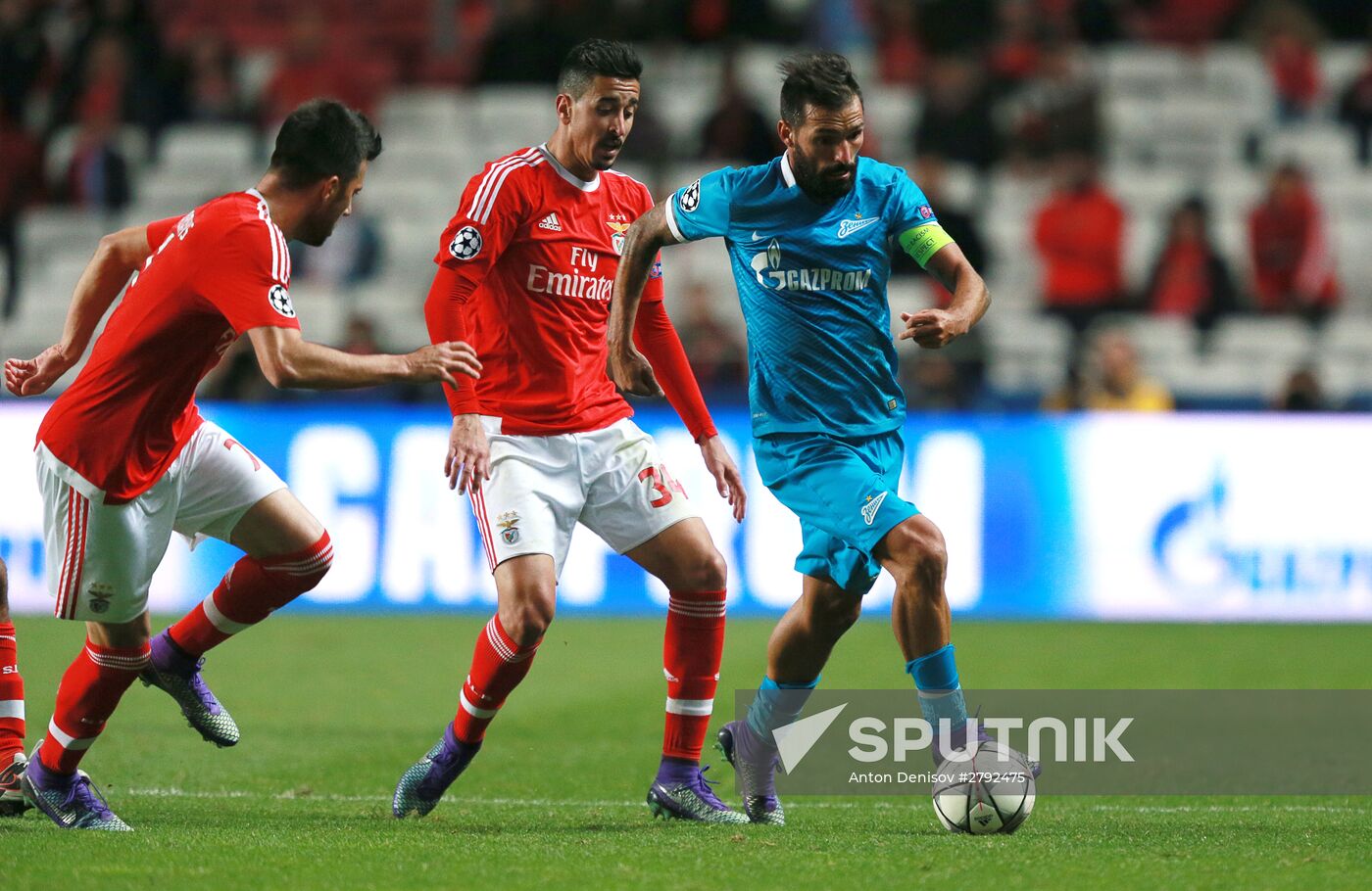 UEFA Champions League. Benfica vs. Zenit