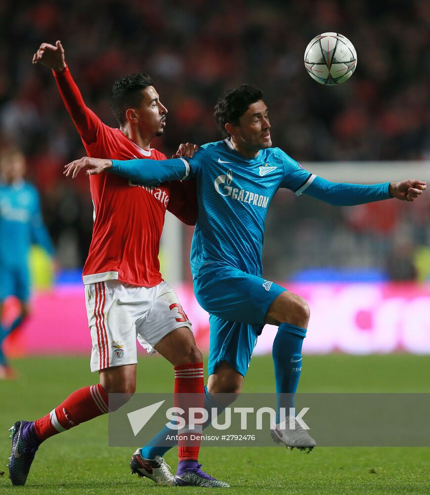 UEFA Champions League. Benfica vs. Zenit