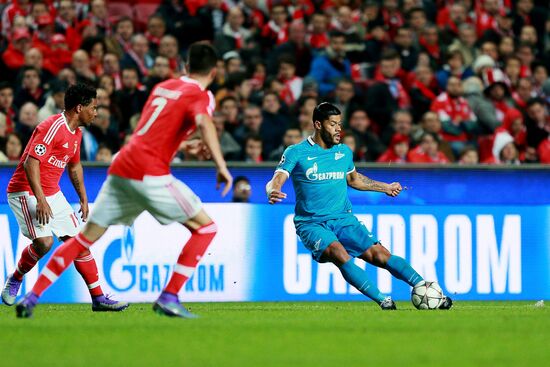 UEFA Champions League. Benfica vs. Zenit