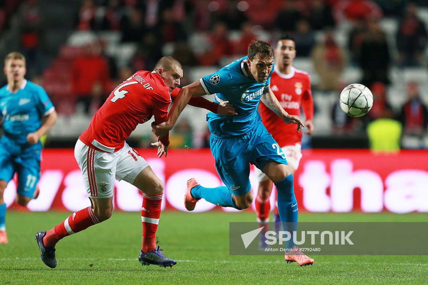 UEFA Champions League. Benfica vs. Zenit