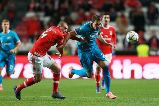 UEFA Champions League. Benfica vs. Zenit