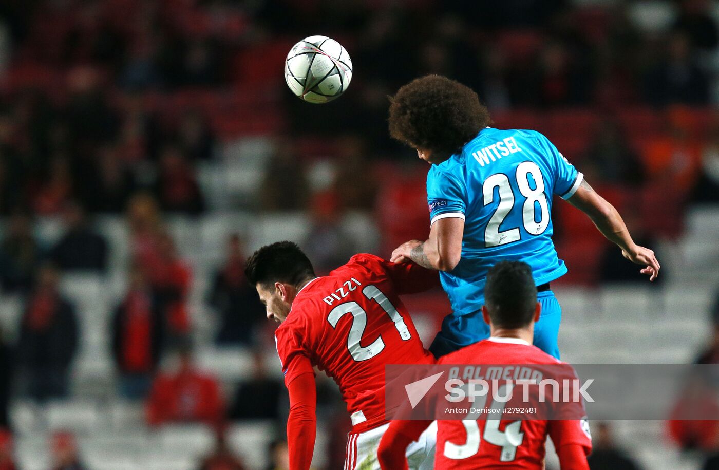 UEFA Champions League. Benfica vs. Zenit