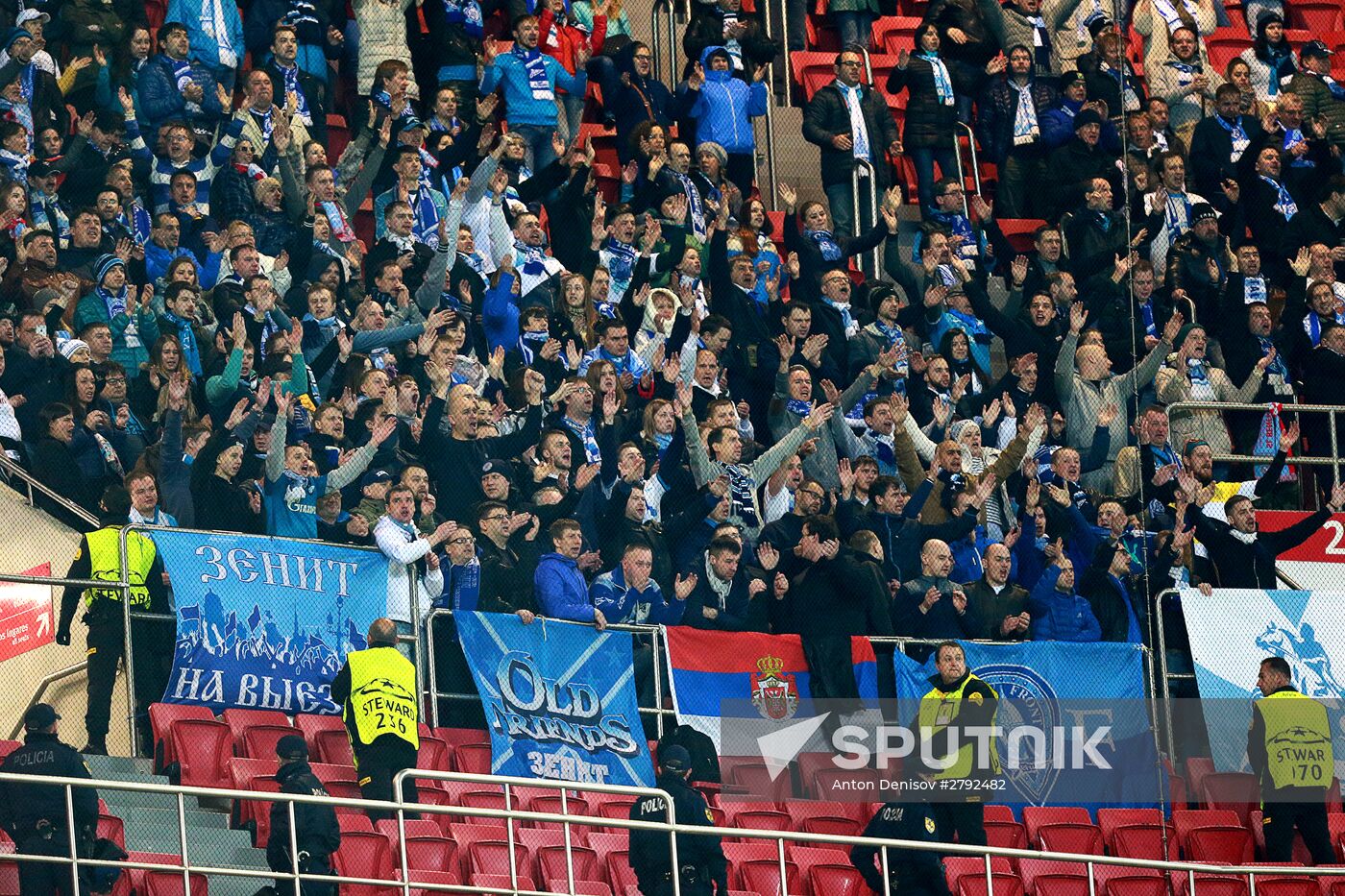 UEFA Champions League. Benfica vs. Zenit