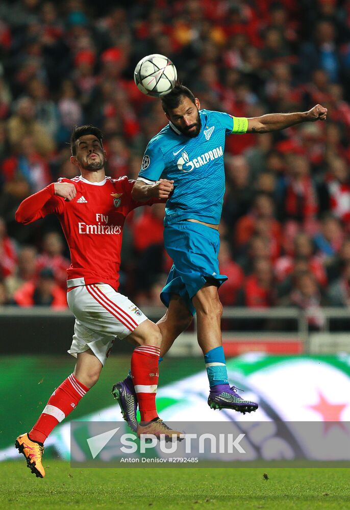 UEFA Champions League. Benfica vs. Zenit