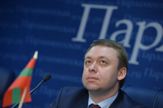 News conference "Transnistria: how to survive under economic blockade?"
