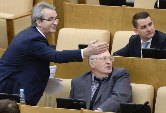 State Duma plenary meeting