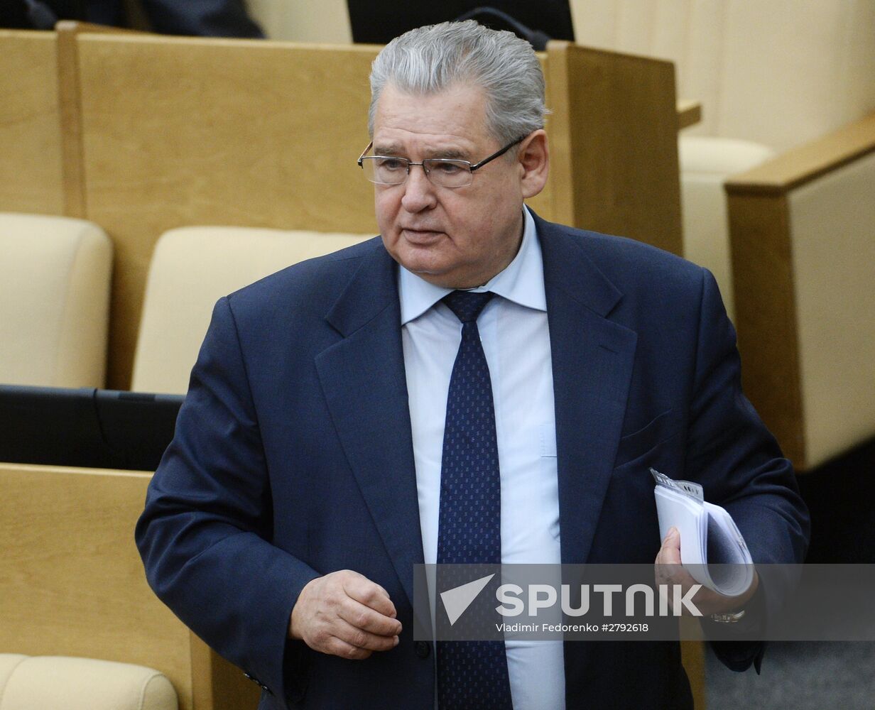State Duma plenary meeting