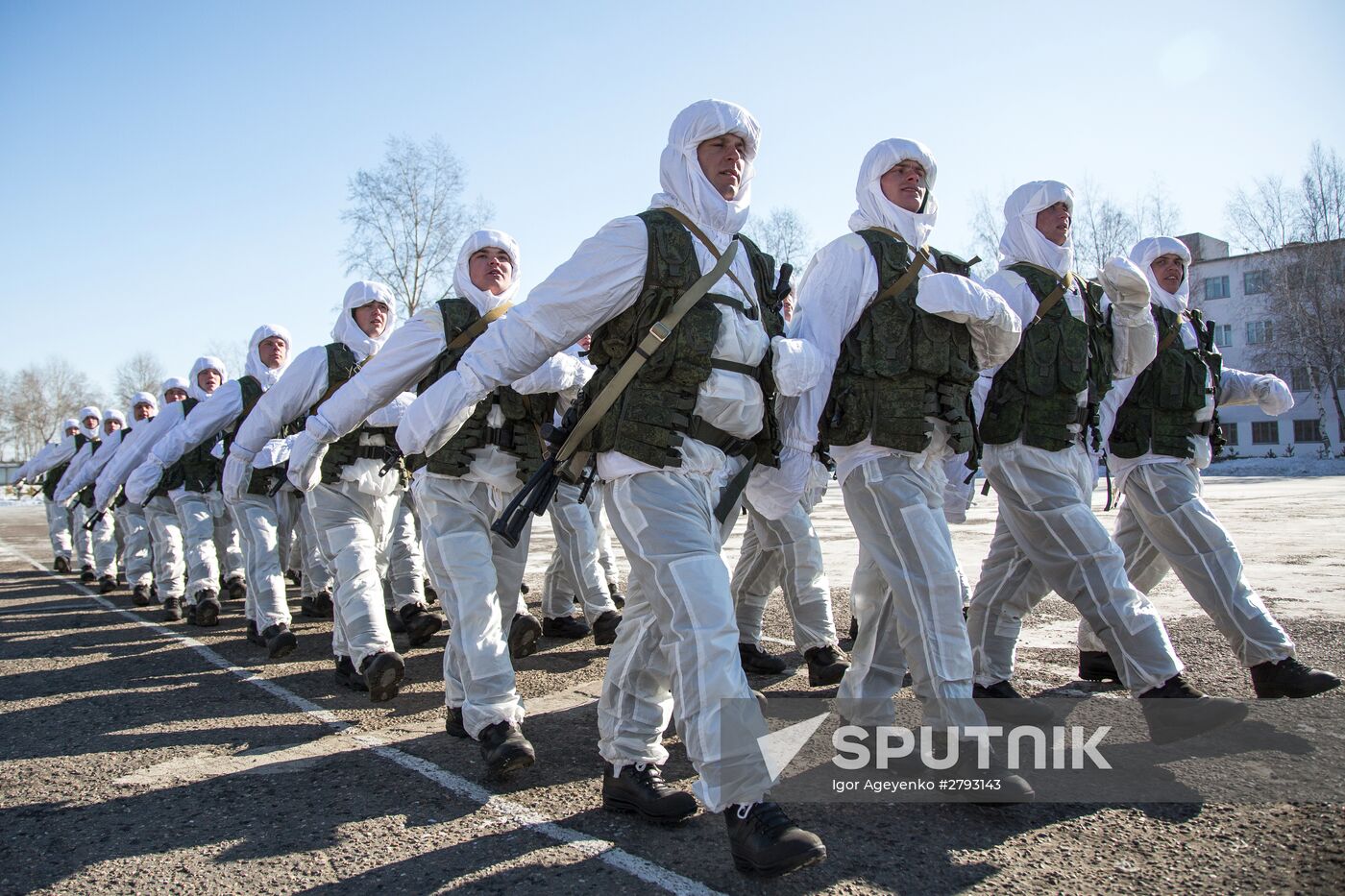 Professional soldiers undergo combat training in Amur Region