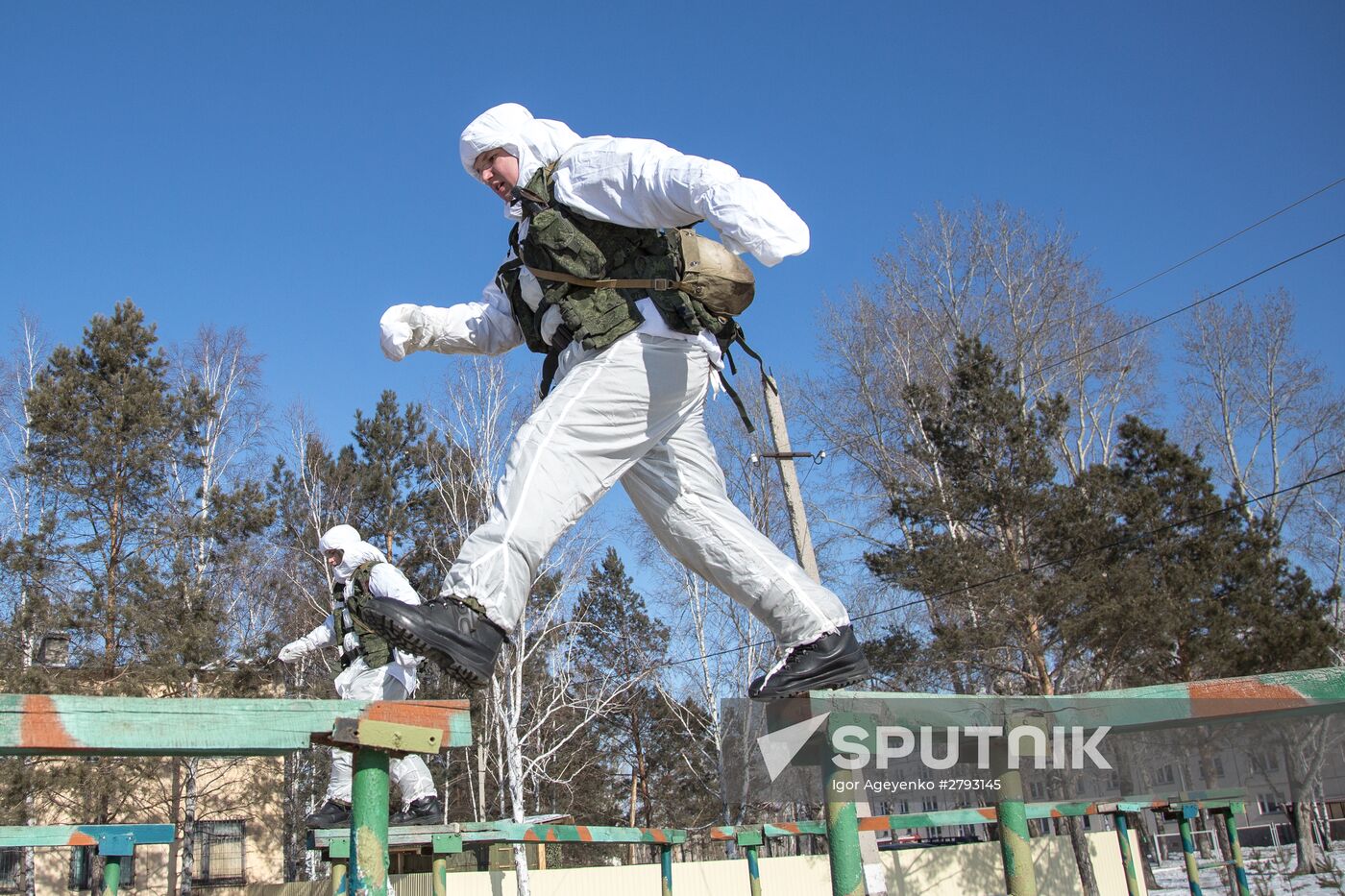 Professional soldiers undergo combat training in Amur Region