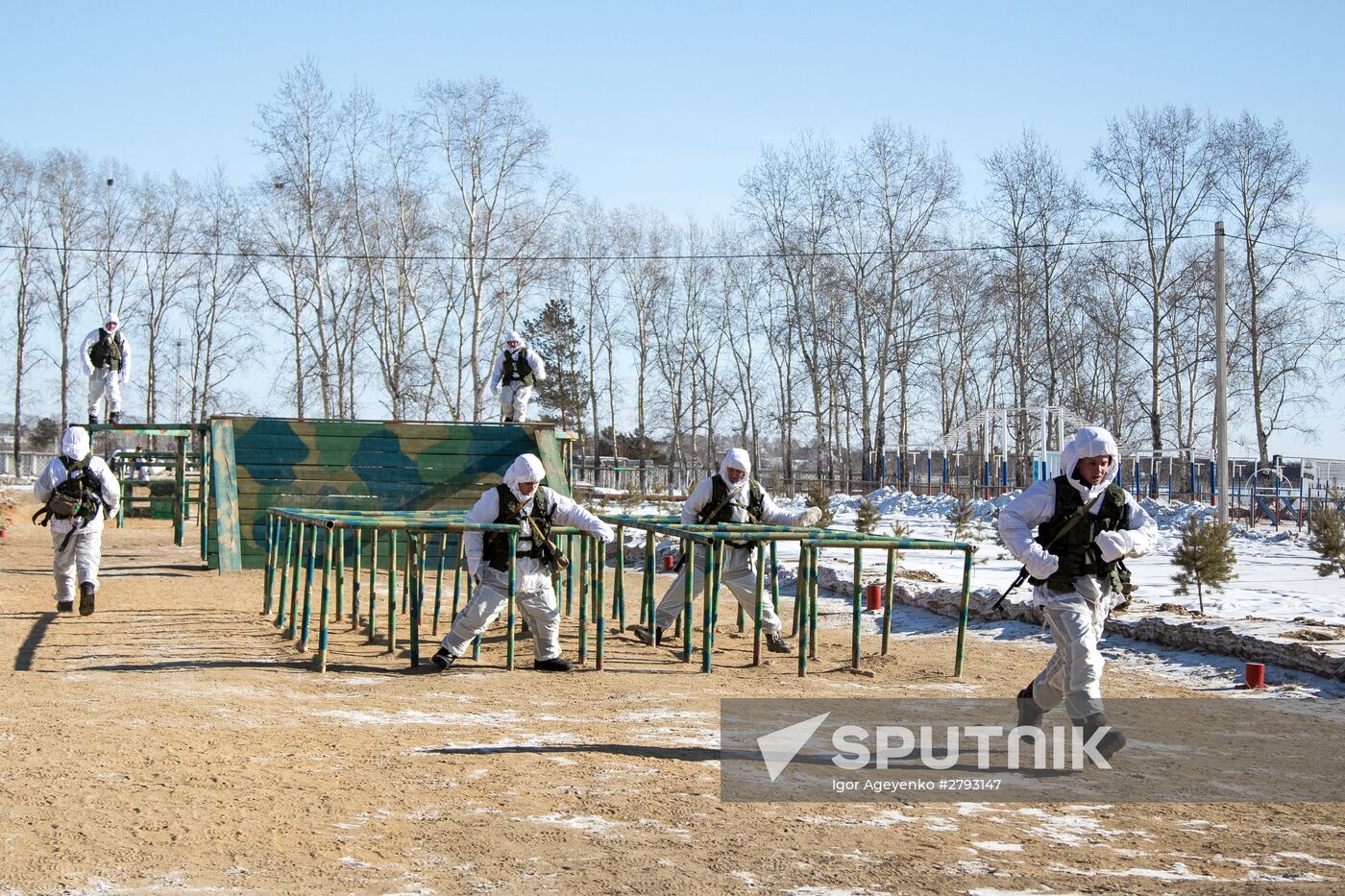 Professional soldiers undergo combat training in Amur Region