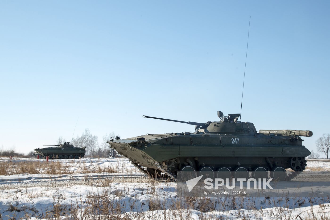 Professional soldiers undergo combat training in Amur Region