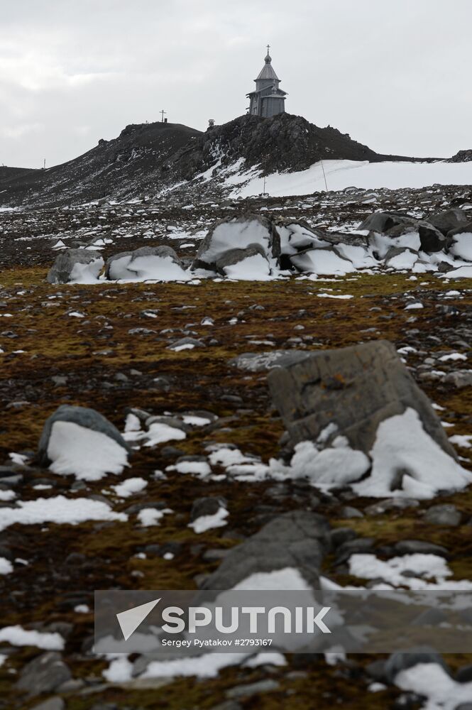 Patriarch of Moscow and All Russia Kirill visits Russian Antarctic polar station