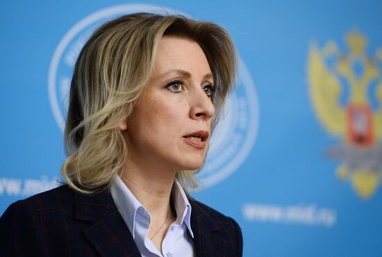 Press briefing by Russian Foreign Ministry Spokesperson Maria Zakharova