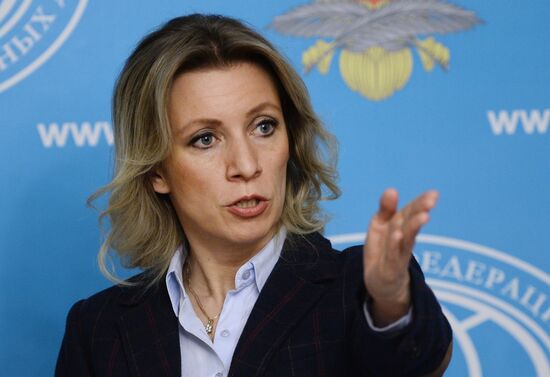 Press briefing by Russian Foreign Ministry Spokesperson Maria Zakharova