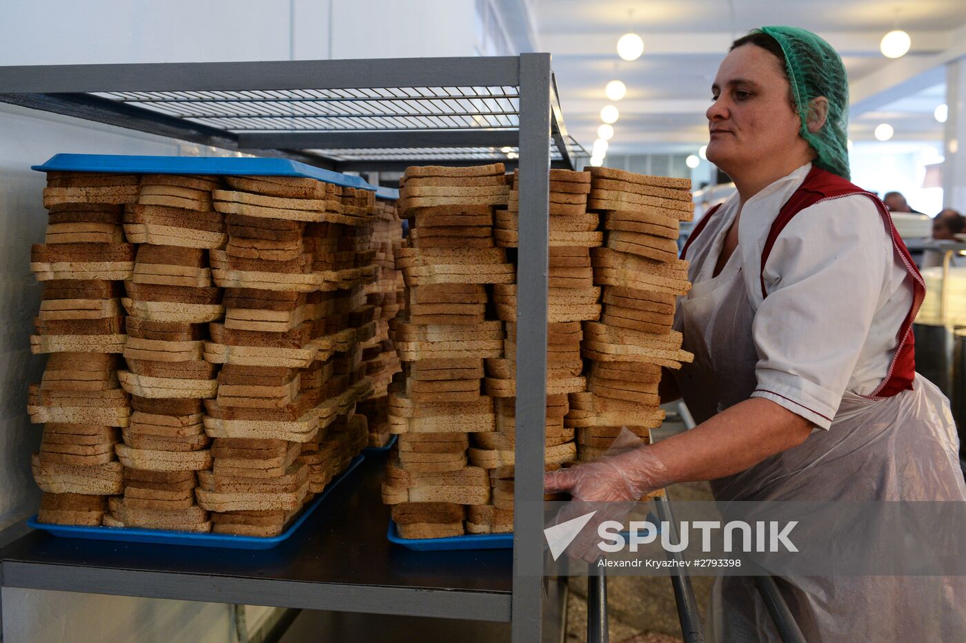 Canteen of separate motor rifle brigade