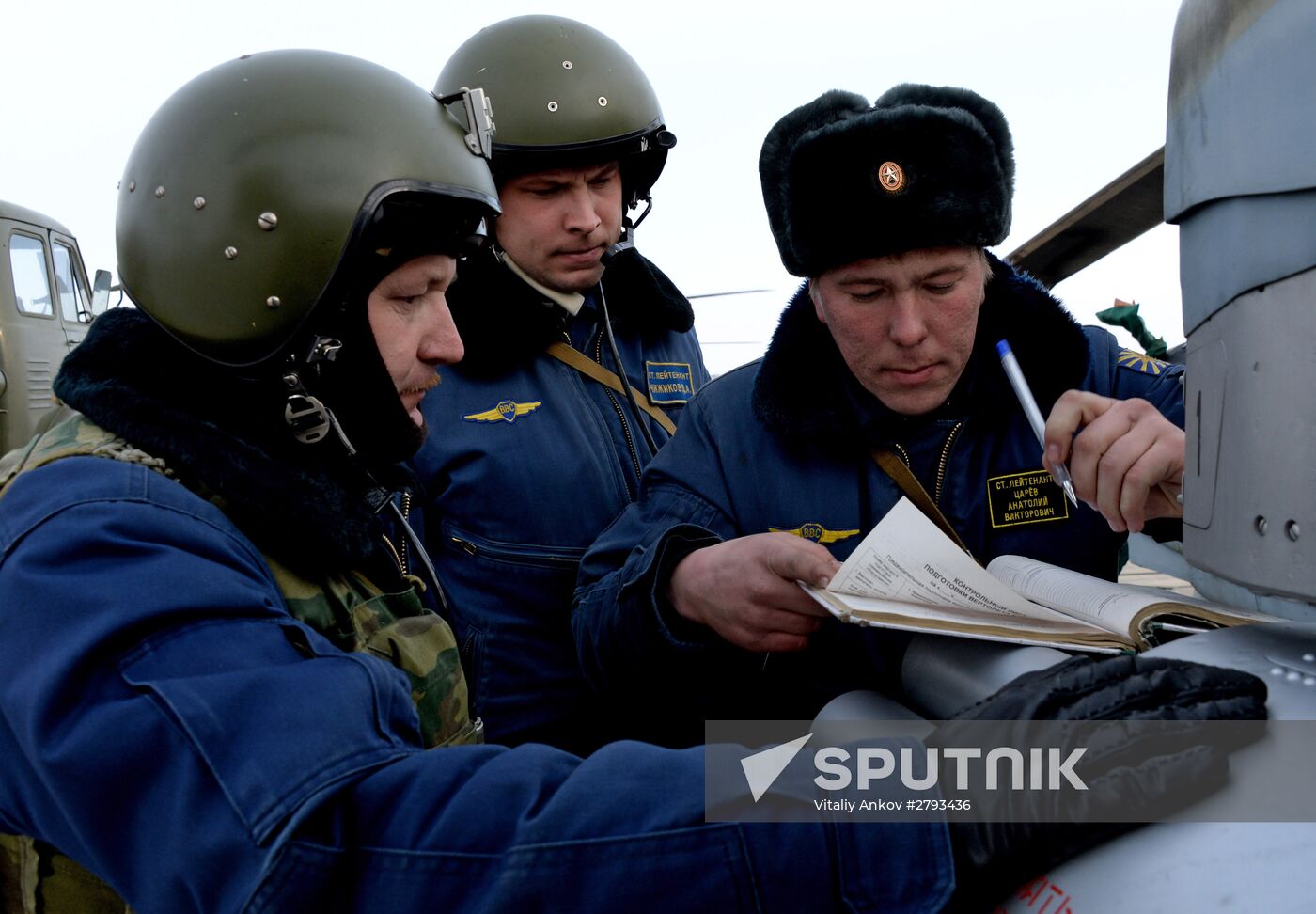 Tactical flight training in Eastern Military District