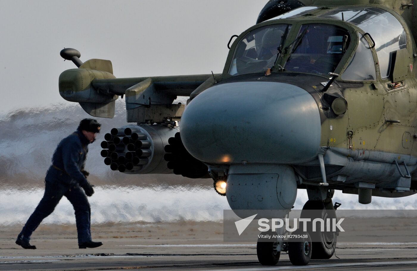 Tactical flight training in Eastern Military District