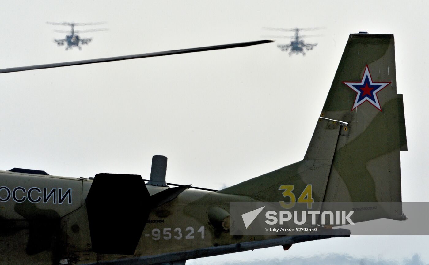 Tactical flight training in Eastern Military District
