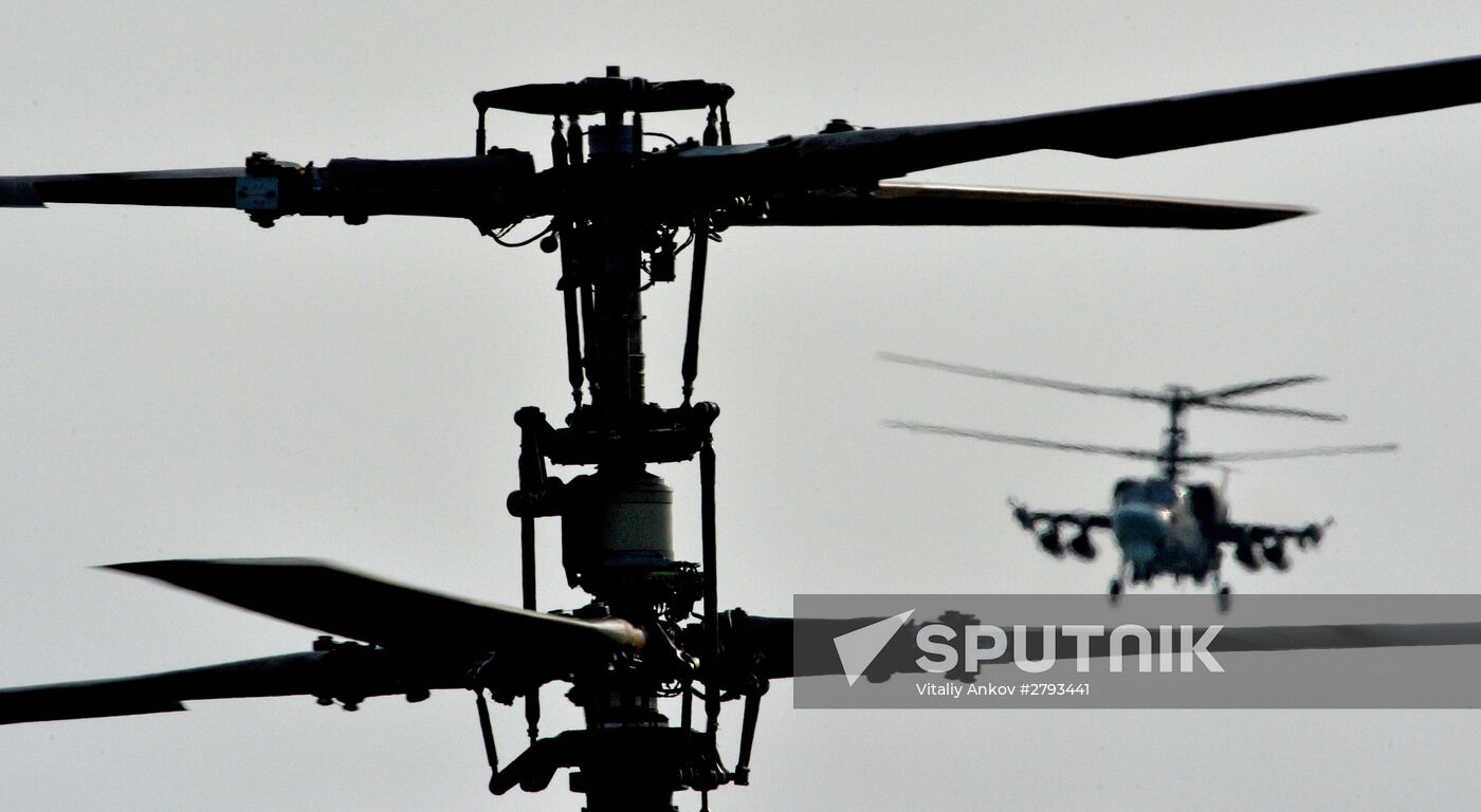 Tactical flight training in Eastern Military District