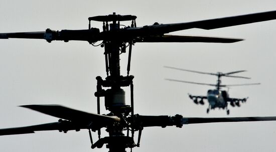 Tactical flight training in Eastern Military District