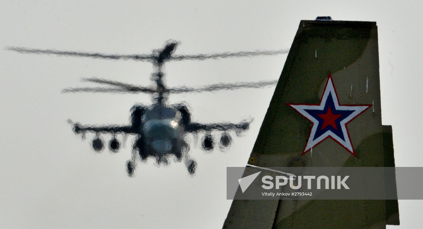 Tactical flight training in Eastern Military District