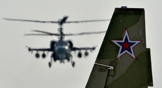 Tactical flight training in Eastern Military District