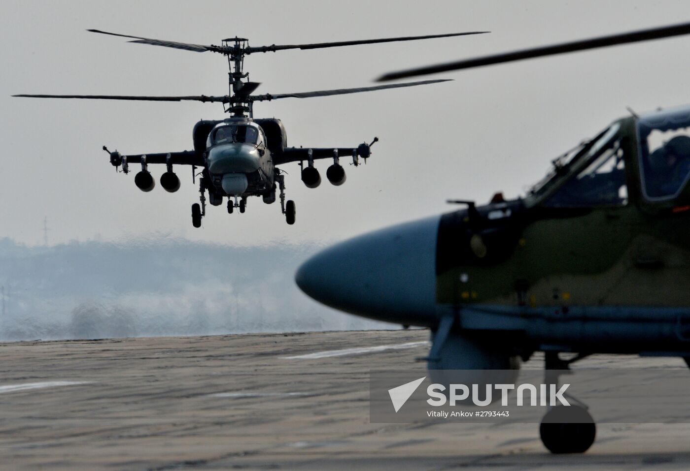 Tactical flight training in Eastern Military District