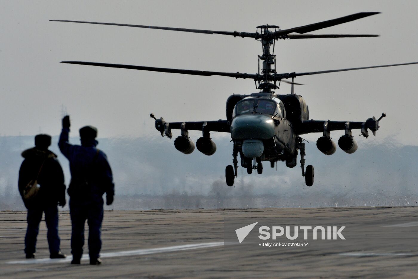 Tactical flight training in Eastern Military District
