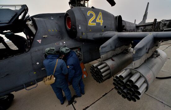 Tactical flight training in Eastern Military District