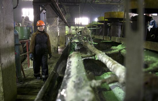 Beryozovsky gold mine in Sverdlovsk Region