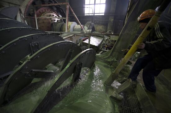 Beryozovsky gold mine in Sverdlovsk Region