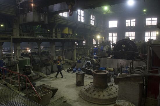 Beryozovsky gold mine in Sverdlovsk Region