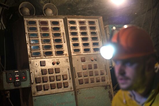 Beryozovsky gold mine in Sverdlovsk Region