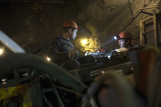 Beryozovsky gold mine in Sverdlovsk Region